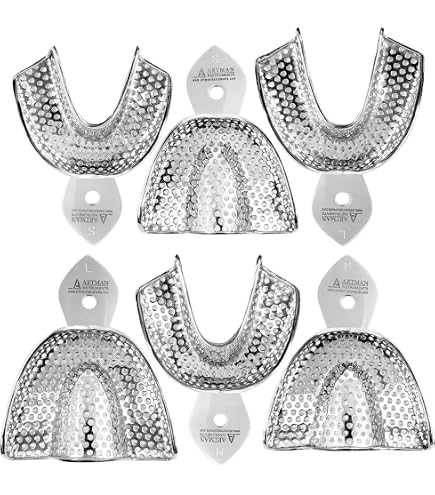 Amazon.com: ARTMAN INSTRUMENTS Dental Impression Trays – Set of 6